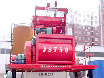 Mezclador de concreto JS750