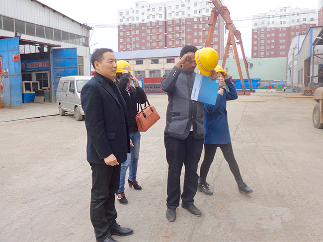Clientes etíopes visitaron Zhengzhou Jianxin Company