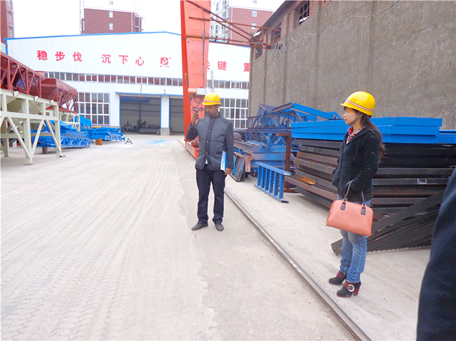 Clientes etíopes visitaron Zhengzhou Jianxin Company