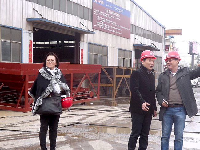 Expedición de la planta mezcladora de hormigón Jianxin Machinery HZS50 para exportar a Indonesia