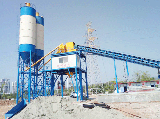Jianxin volvió a ganar el pedido de un conjunto completo de 90 metros cúbicos de planta mezcladora de hormigón por hora en Pu'er, Yunnan